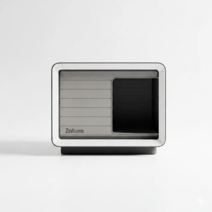 Zaltora Modern Dog House | Indoor & Outdoor Pet Shelter with Raised Floor